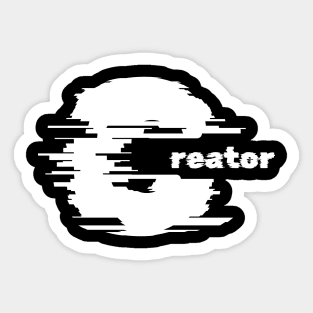 Creator Sticker